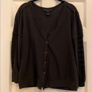 Marc By Marc Jacobs grey cardigan (size small)